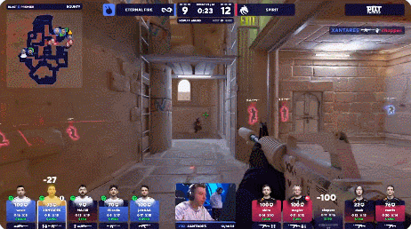 ?3分够了！donk哑火 woxic救世 EF连追8个赛点拿下加时赢图一