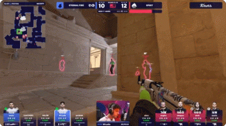 ?3分够了！donk哑火 woxic救世 EF连追8个赛点拿下加时赢图一