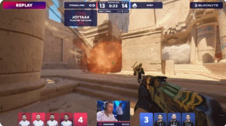 ?3分够了！donk哑火 woxic救世 EF连追8个赛点拿下加时赢图一