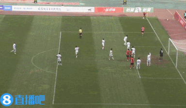 半场-辽宁铁人暂1-1延边龙鼎 臧一锋破门姆本扎中框