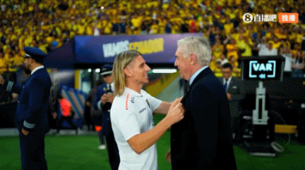 安切洛蒂执教巴西首秀，赛前与厄瓜多尔主帅寒暄